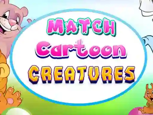 Hra Match Cartoon Creatures online