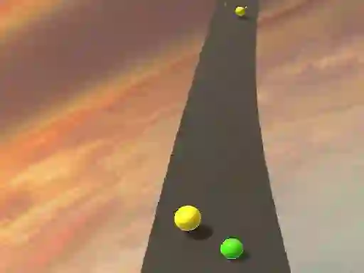 Hra Sky Ball Race online