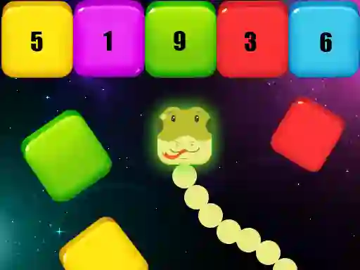 Hra Snake Blocks and Numbers online