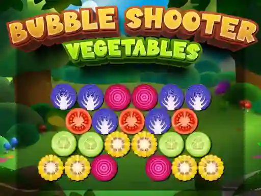 Hra Bubble Shooter Vegetables online