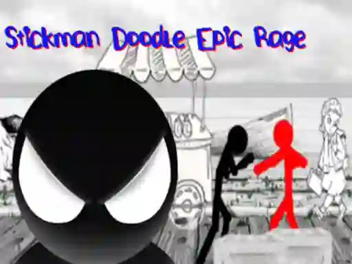 Hra Stickman Doodle Epic Rage online