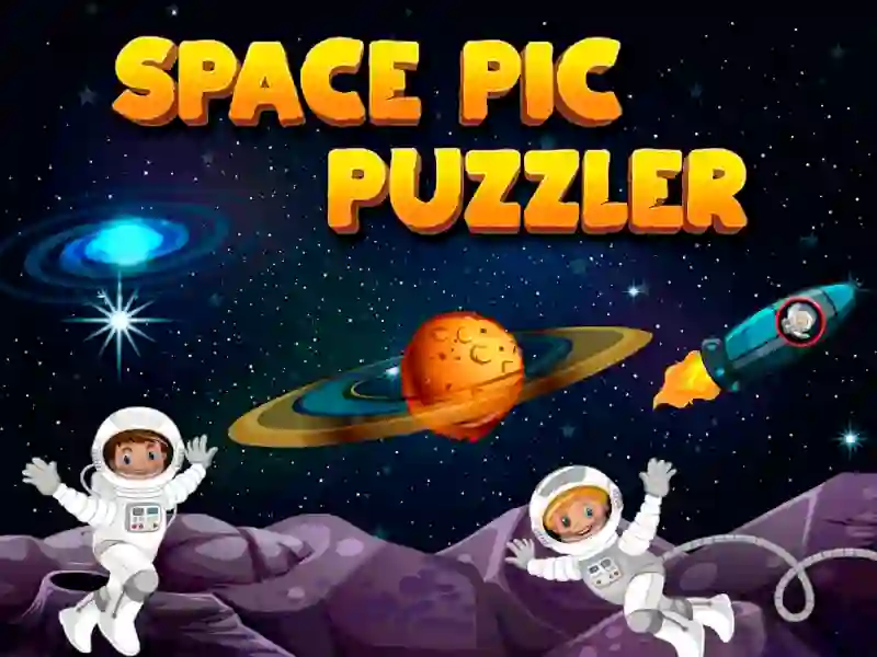 Hra Space Pic Puzzler online