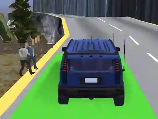 Hra Uphill Jeep Driving online