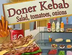 Hra Doner Kebab Salad, Tomatoes, Onions online