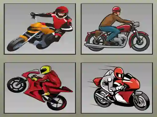 Hra Racing Motorcycles Memory online