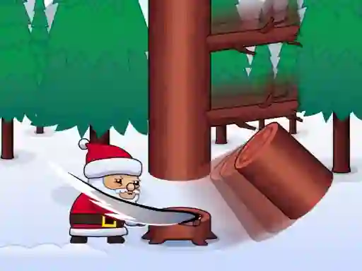 Hra Lumberjack Santa online