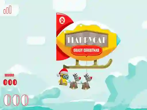 Hra FlappyCat Crazy Christmas online