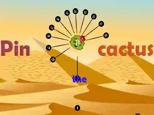 Hra Pin the cactus online
