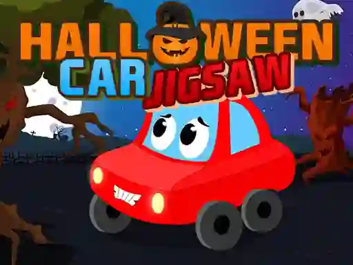 Hra Halloween Car Jigsaw online