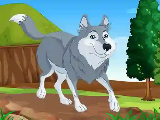 Hra Wolf Jigsaw online