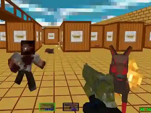 Hra Pixel Swat Zombie Survival online