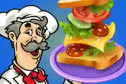 Hra Sandwich Baker online