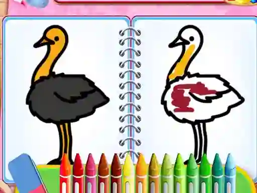 Hra Coloring Birds Game online