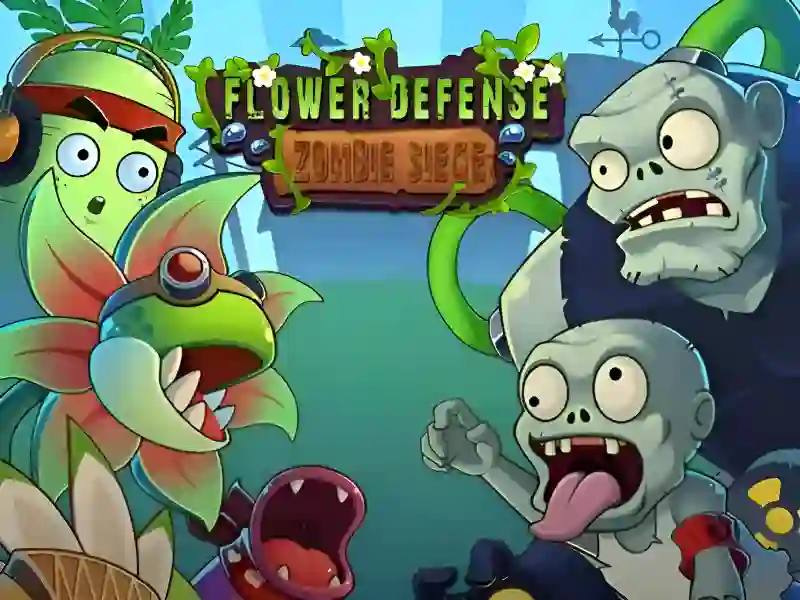Hra Flower Defense Zombie Siege online