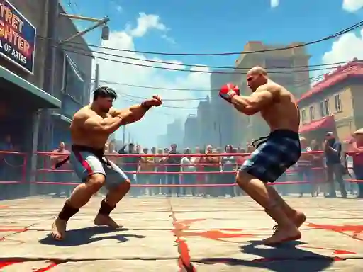 Hra Real Street Fighter 3D online