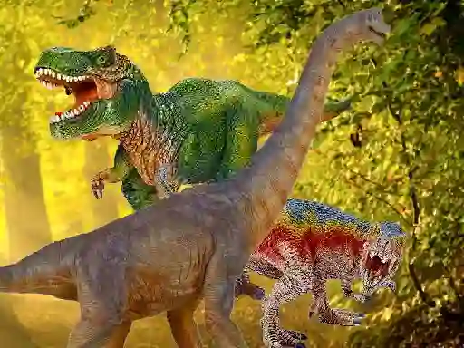 Hra World Of Dinosaurs Jigsaw online