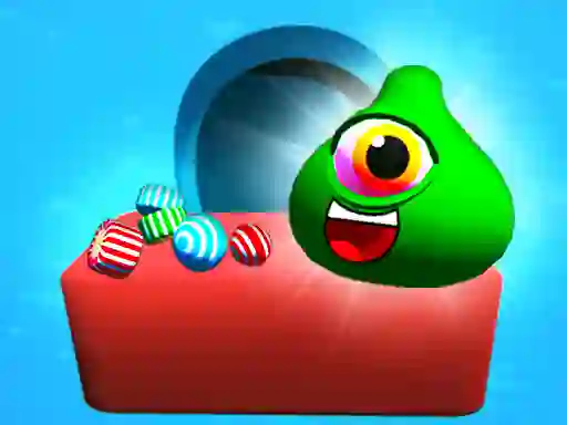 Hra Candy Monsters Puzzle online
