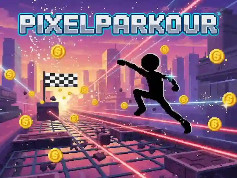 Hra Pixel Parkour online
