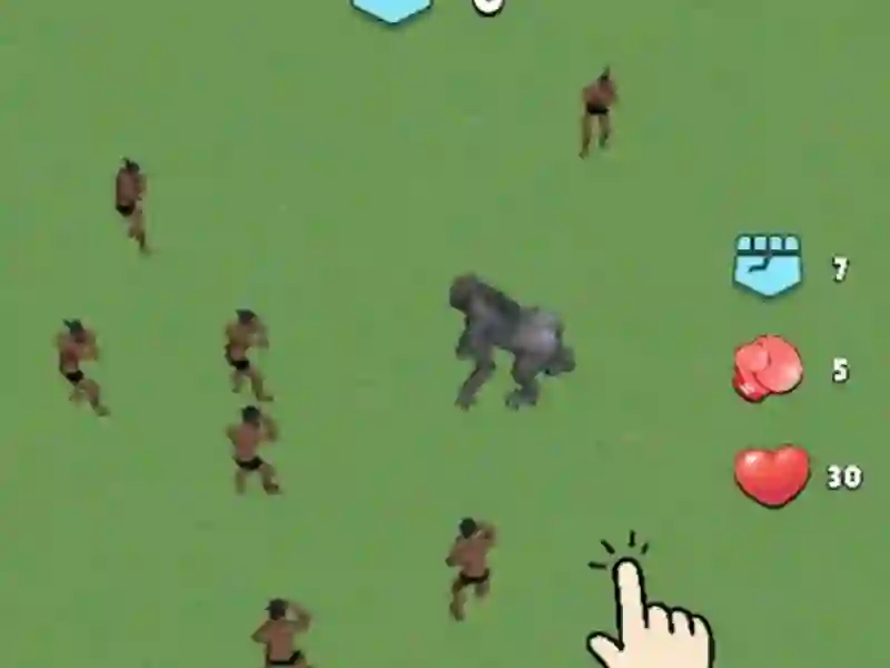 Hra Men Vs Gorilla online