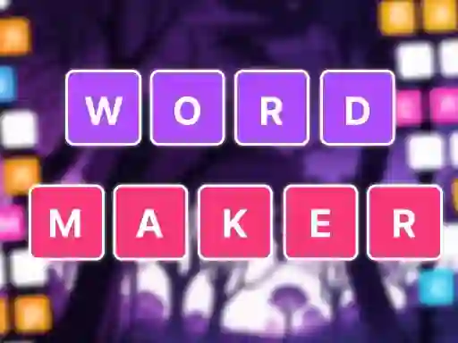 Hra Word Maker online