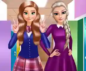 Hra Sisters Back to School online