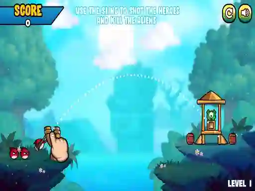 Hra Angry Battle Birds Mania online