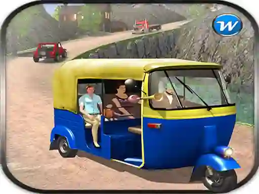 Hra Public Tricycle Rickshaw driving online