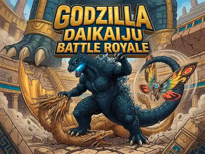 Hra Godzilla Daikaiju Battle Royale online