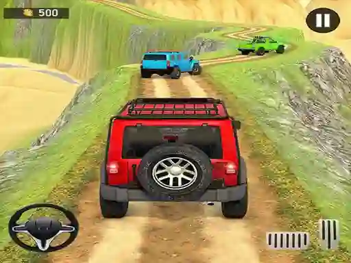 Hra Offroad jeep driving online
