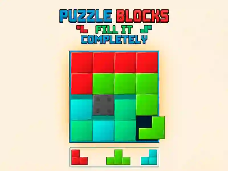 Hra Puzzle Blocks: Fill It Completely online
