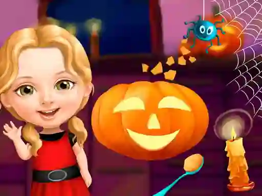 Hra Sweet Baby Girl Halloween Fun online