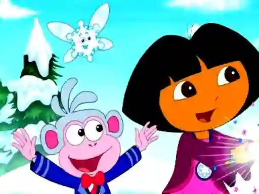 Hra Dora Find 5 Differences online