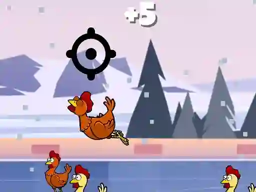 Hra Chicken Shooting 2D online