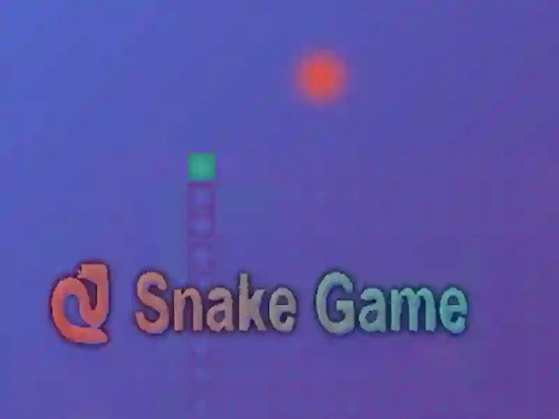 Hra Snake game online