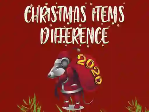 Hra Christmas Items Differences online