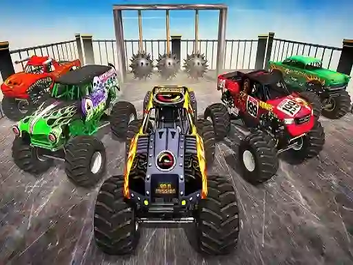 Hra Monster Truck Impossible Stunt Track online