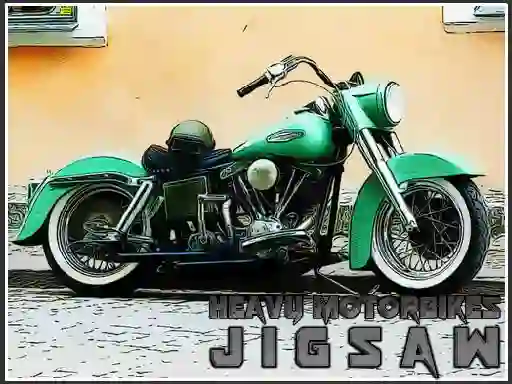 Hra Heavy Motorbikes Jigsaw online