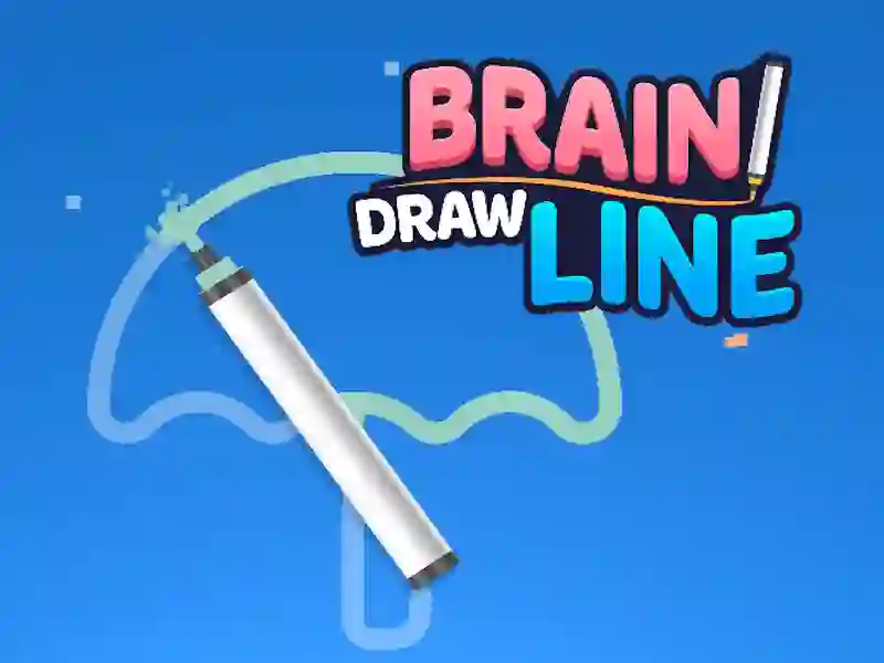 Hra Brain Draw Line online