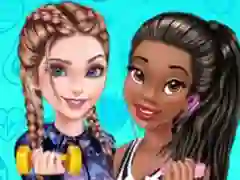 Hra Princesses Workout Buddies online