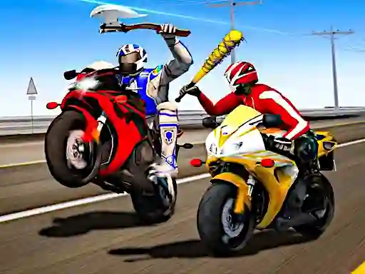 Hra Biker Battle 3D online