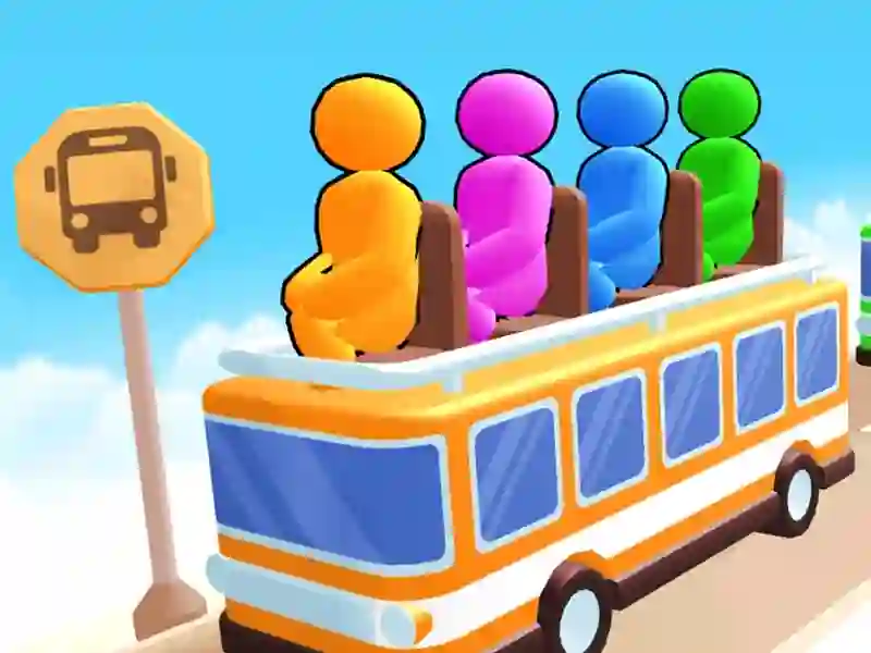 Hra Bus Stop Color Jam online