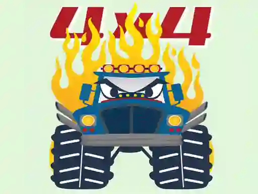 Hra Monster Trucks Coloring Pages online