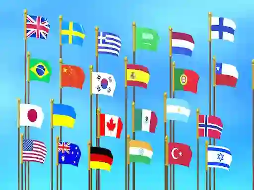 Hra Flag Puzzle Jam: Collect Flags online