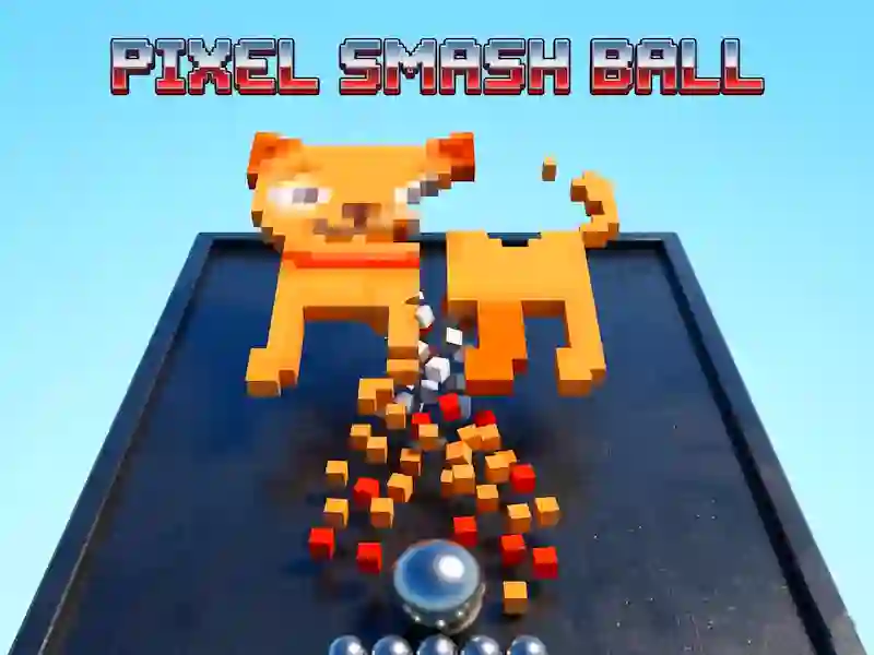 Hra Pixel Smash Ball online