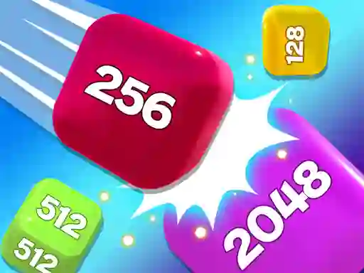 Hra Chain Cube 2048 3D Merge Game online