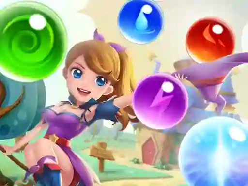 Hra Magical Saga Bubble Witch Shooter online