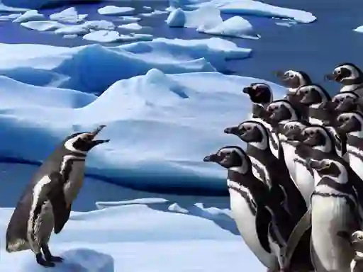 Hra Penguins Slide online