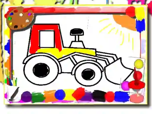 Hra Back to School: Kids Car Coloring online