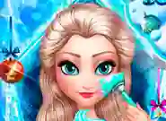 Hra Ice Queen New Year Makeover online