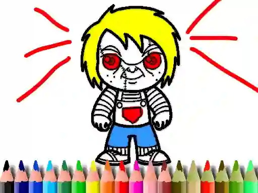 Hra Scary Boy Coloring Book online